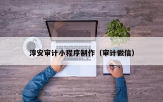 舞钢淳安审计小程序制作（审计微信）